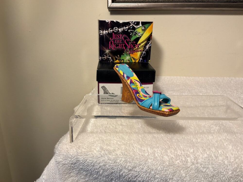 JUST THE RIGHT SHOE CALLED “RAVE REVIEW”